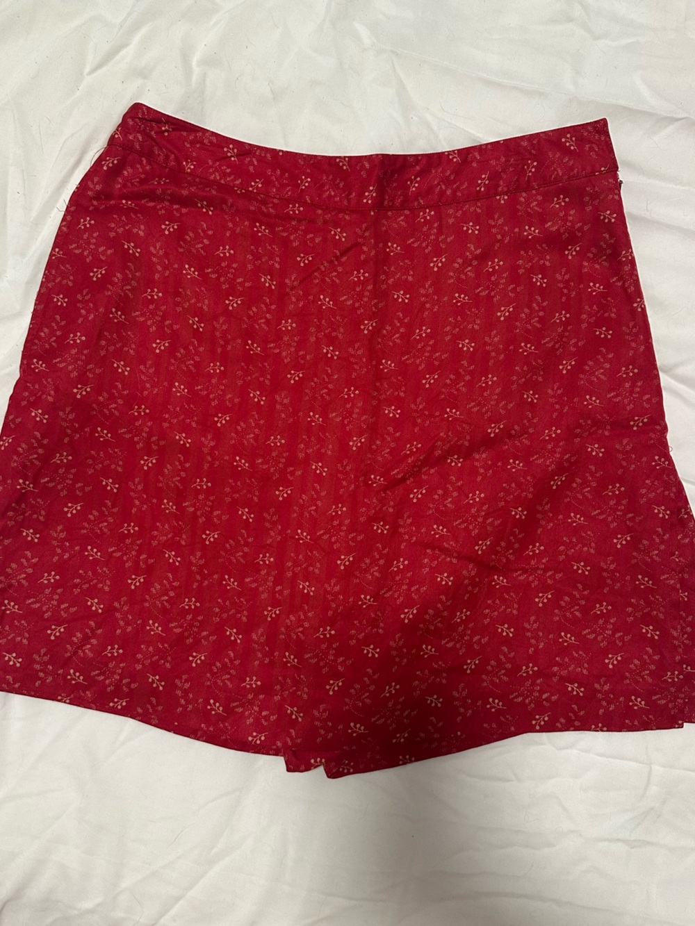 EP Pro Red Floral A-Line Women's Skort